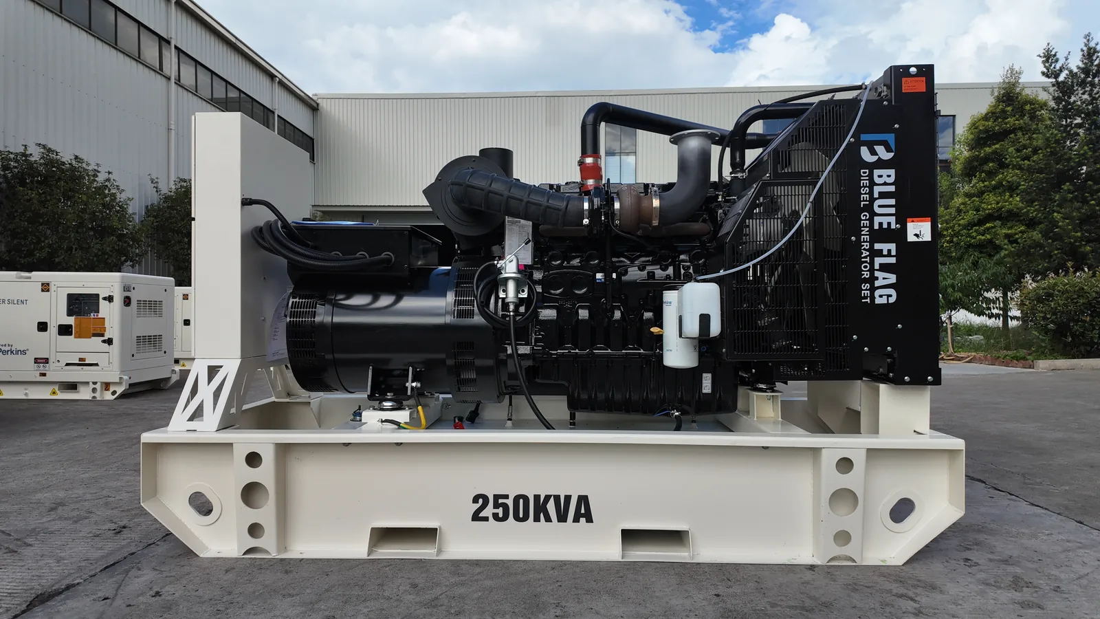 مولدة Perkins 250 kVA مفتوحة - 3