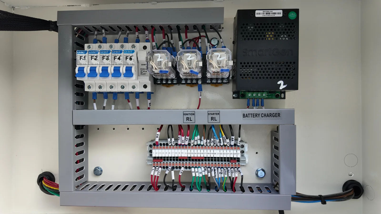 مولدة Perkins 250 kVA مفتوحة - 11