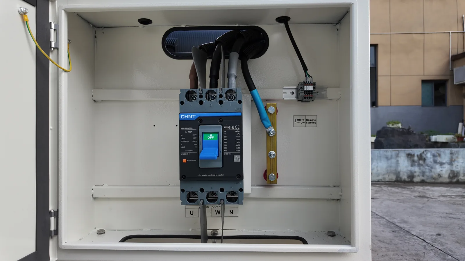 مولدة Perkins 250 kVA مفتوحة - 12