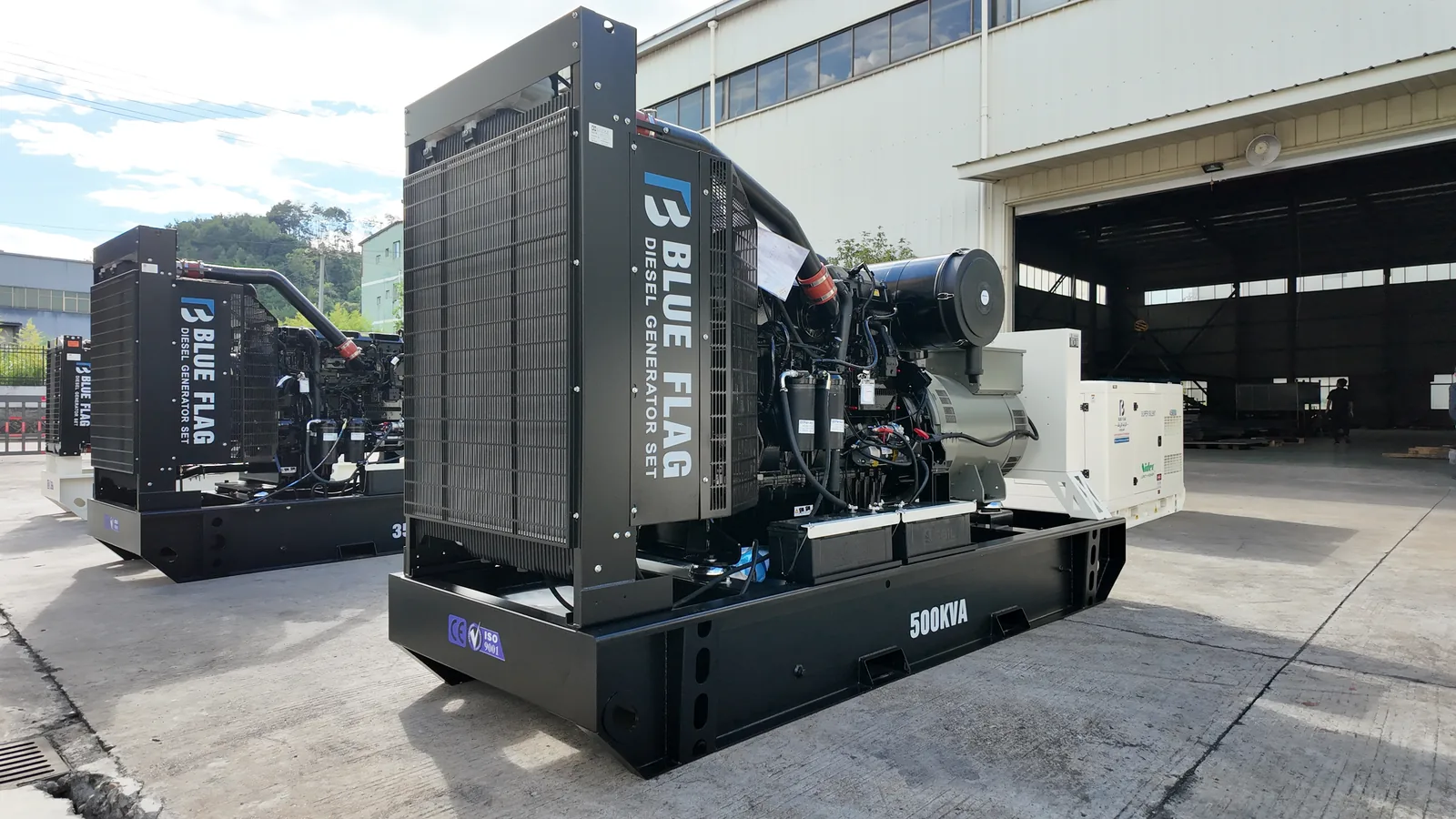 مولدة Perkins 500 kVA مفتوحة - 4