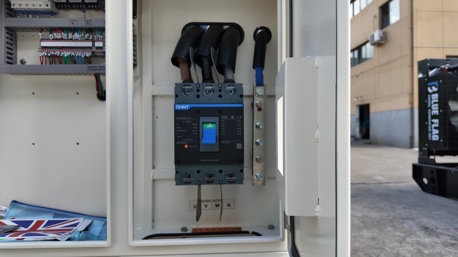 مولدة Perkins 500 kVA مفتوحة - 11